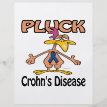 Pluck Crohns Disease Awareness Design Flyer