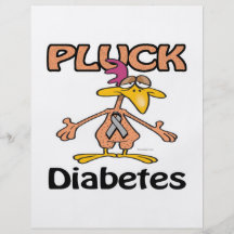 Pluck Diabetes Awareness Design Flyer