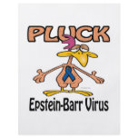 Pluck Epstein-Barr Virus Awareness Design flyers