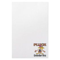 Pluck Epstein-Barr Virus Awareness Design Personalized Stationery