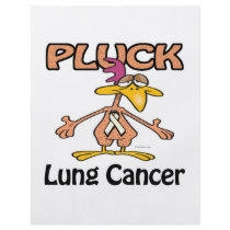 Pluck Lung Cancer Awareness Design Flyer
