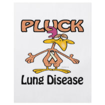 Pluck Lung Disease Awareness Design Full Color Flyer