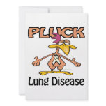 Pluck Lung Disease Awareness Design Invitations
