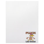 Pluck Lung Disease Awareness Design Letterhead Design