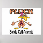 Pluck Sickle Cell Anemia Awareness Design