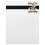 Pluck Stomach Cancer Awareness Design Letterhead