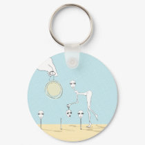 pluckin' joyful keychains