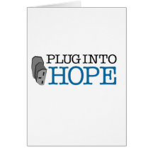 Plug into Hope Card
