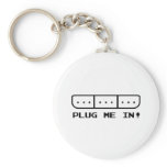 Plug Me In Key Chain