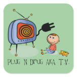 Plug N Drug AKA TV Sticker