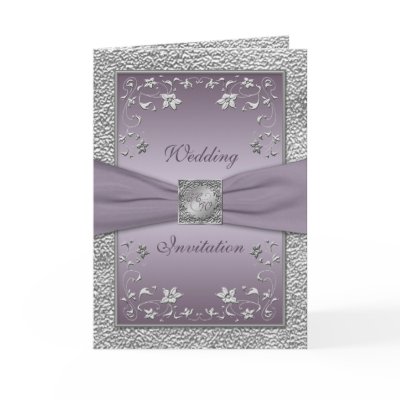 Sample Marriage Ceremonies on Wedding Invitation Foiled Onto White Pearlised Card With A Useful