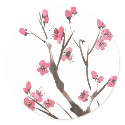 plum blossom branches