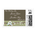Plum Blossom Love postage by SweetRascal Plum Blossom Love postage