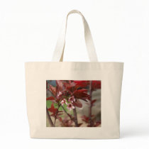 plum blossoms canvas bag