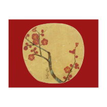 Plum Blossoms, Ogata Kōrin Postcard