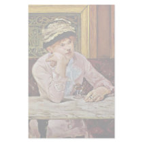 Plum By Manet Edouard Customized Stationery