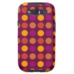 Plum Dotted Pattern Galaxy SIII Covers