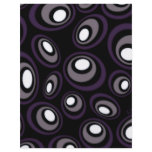 Plum & Fawn Offset Retro Ovals Full Color Flyer
