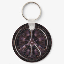 Plum Forgot Peace keychains