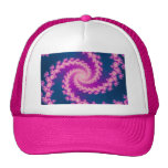 Plum - Fractal Trucker Hats