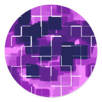 "Plum" Geometric Art stickers by RLMdesignes "Plum" Geometric Art stickers