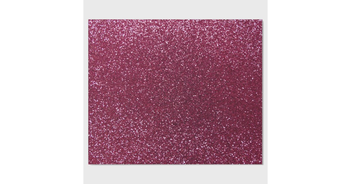 Plum glitter wrapping paper Zazzle