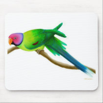 Plum Headed Parakeet Mousepad