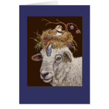 Plum Island Sheep card