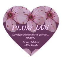 Plum Jam (Personalize) Stickers