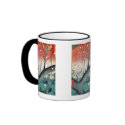 Plum japanische Kunst Tasse tassen