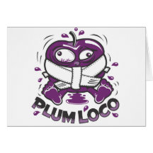 Plum Loco Design Card