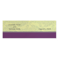 Plum Love Wedding Website Card business cards by TheWeddingShoppe Plum Love Wedding Website Card business cards