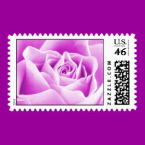 Plum Rose Stamp stamps