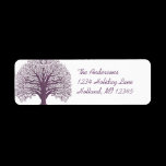 Plum Swirl Tree Return Address