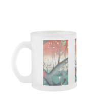 Plum - Vintage Japanese Print Tees and Gifts Coffee Mugs