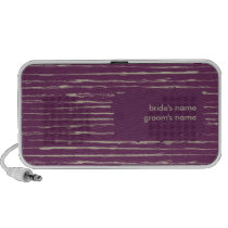 Plum Wedding Doodle speakers