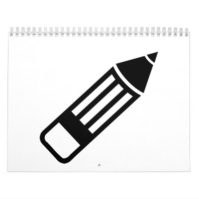 Pluma del lápiz calendarios Pluma del lápiz calendarios