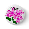 Plumaris ohana, Aloha button by marcya7 Plumaris ohana, Aloha button