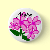 Plumaris ohana, Aloha button by marcya7 Plumaris ohana, Aloha button