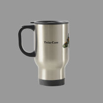 Plumb Crazy Painting Travel Mug mugs