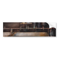 Plumber - At the end of the day Bumper Sticker