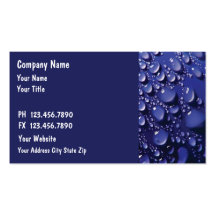 Plumber Business Card