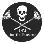 Plumber Flag I Am Joe The Plumber Sticker