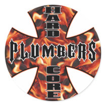 Plumber Hard Core stickers