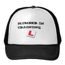 plumber in training hats