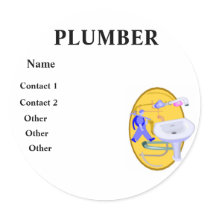 Plumber Stickers
