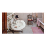 Plumber - The Bathroom Photo Card Template