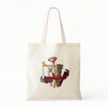 Plumber Tools Tote Bag