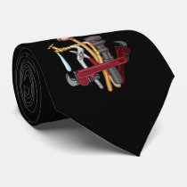 Plumber Tools Necktie