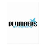 Plumbers Do It Better! Postcard